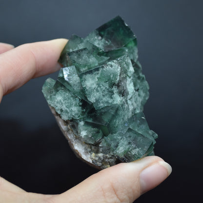 Diana Maria Fluorite Raw Cluster / Specimen - Sourced UK - 124 grams #327