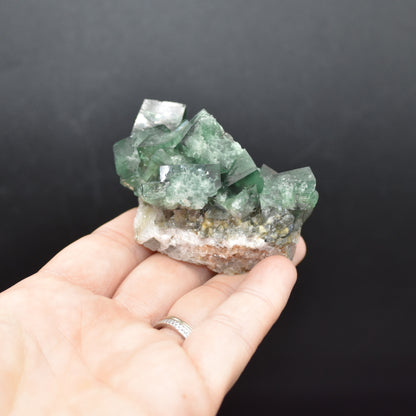 Diana Maria Fluorite Raw Cluster / Specimen - Sourced UK - 124 grams #327