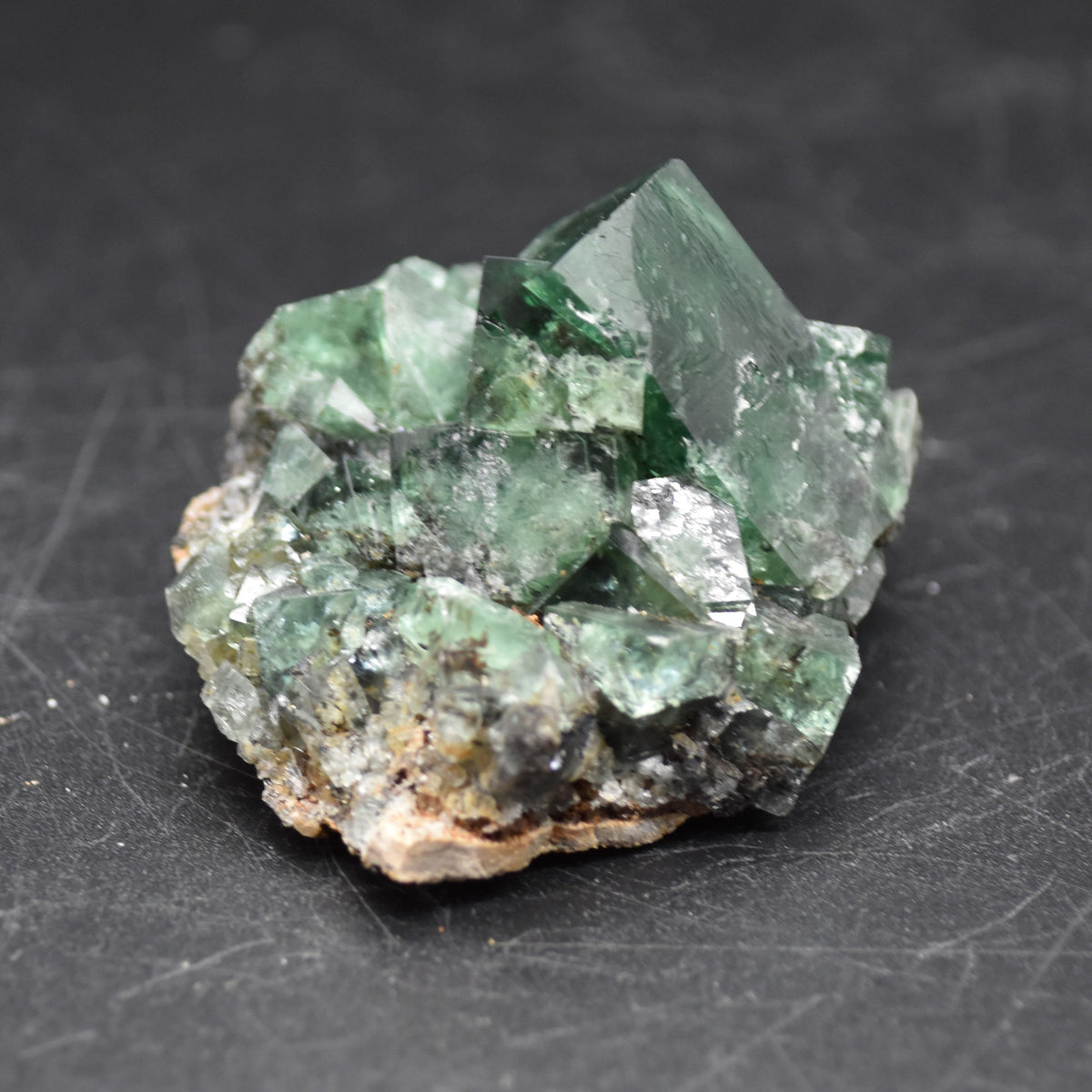 Diana Maria Fluorite Raw Cluster / Specimen - Sourced UK - 84 grams #329