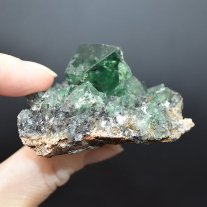 Diana Maria Fluorite Raw Cluster / Specimen - Sourced UK - 84 grams #329