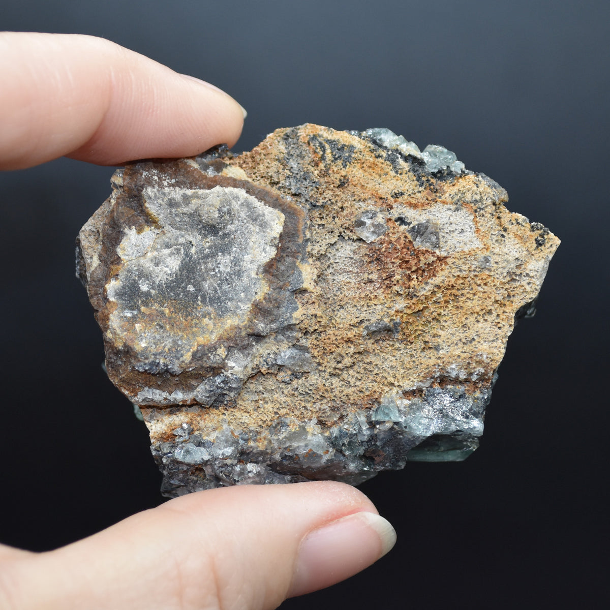 Diana Maria Fluorite Raw Cluster / Specimen - Sourced UK - 84 grams #329