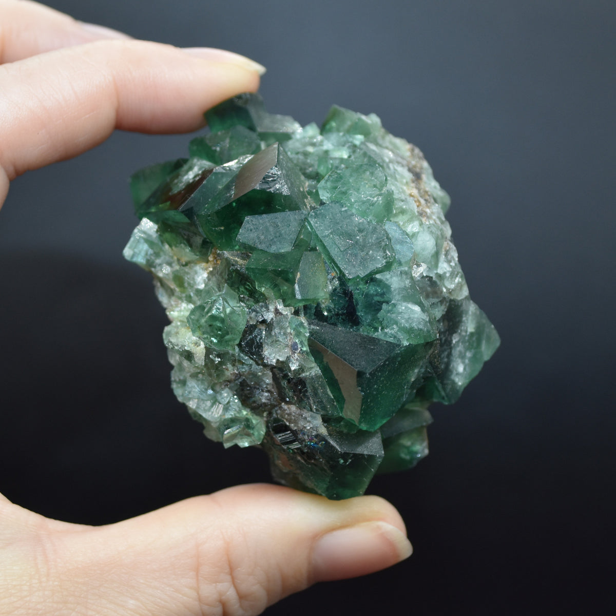 Diana Maria Fluorite Raw Cluster / Specimen - Sourced UK - 153 grams #333