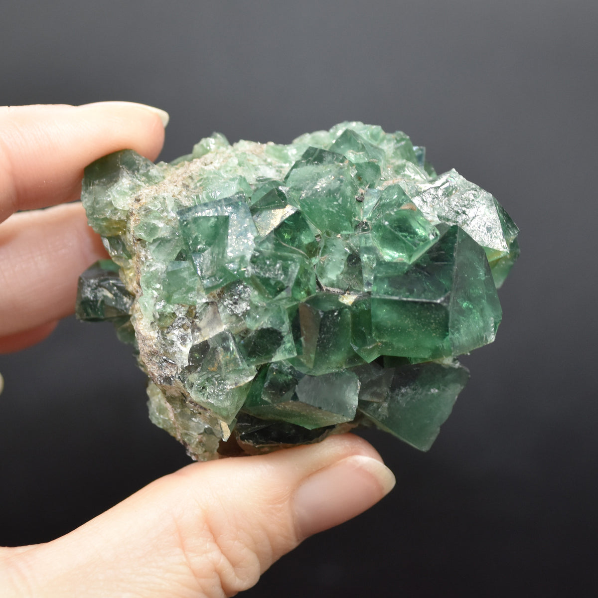 Diana Maria Fluorite Raw Cluster / Specimen - Sourced UK - 153 grams #333