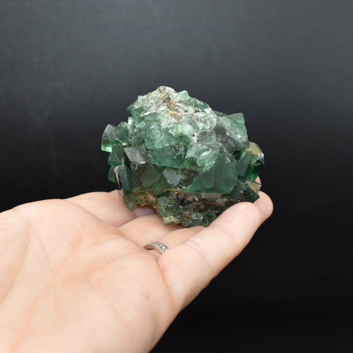 Diana Maria Fluorite Raw Cluster / Specimen - Sourced UK - 153 grams #333