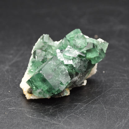 Diana Maria Fluorite Raw Cluster Specimen with Galena and Quartz - Sourced UK - 97 grams #343