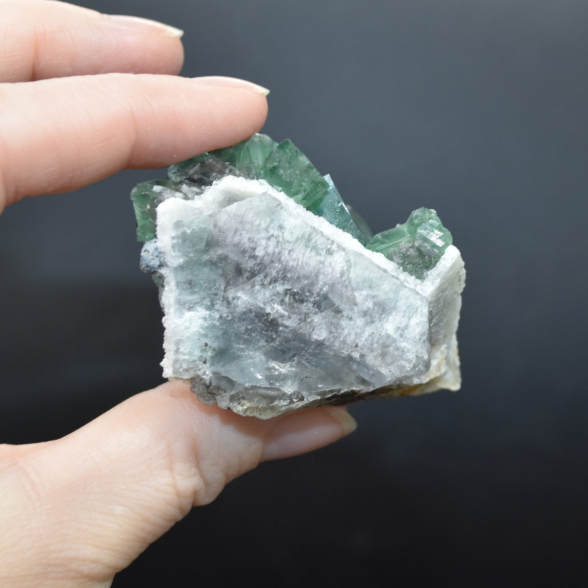 Diana Maria Fluorite Raw Cluster Specimen with Galena and Quartz - Sourced UK - 97 grams #343