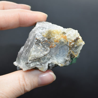 Diana Maria Fluorite Raw Cluster Specimen with Galena and Quartz - Sourced UK - 97 grams #343