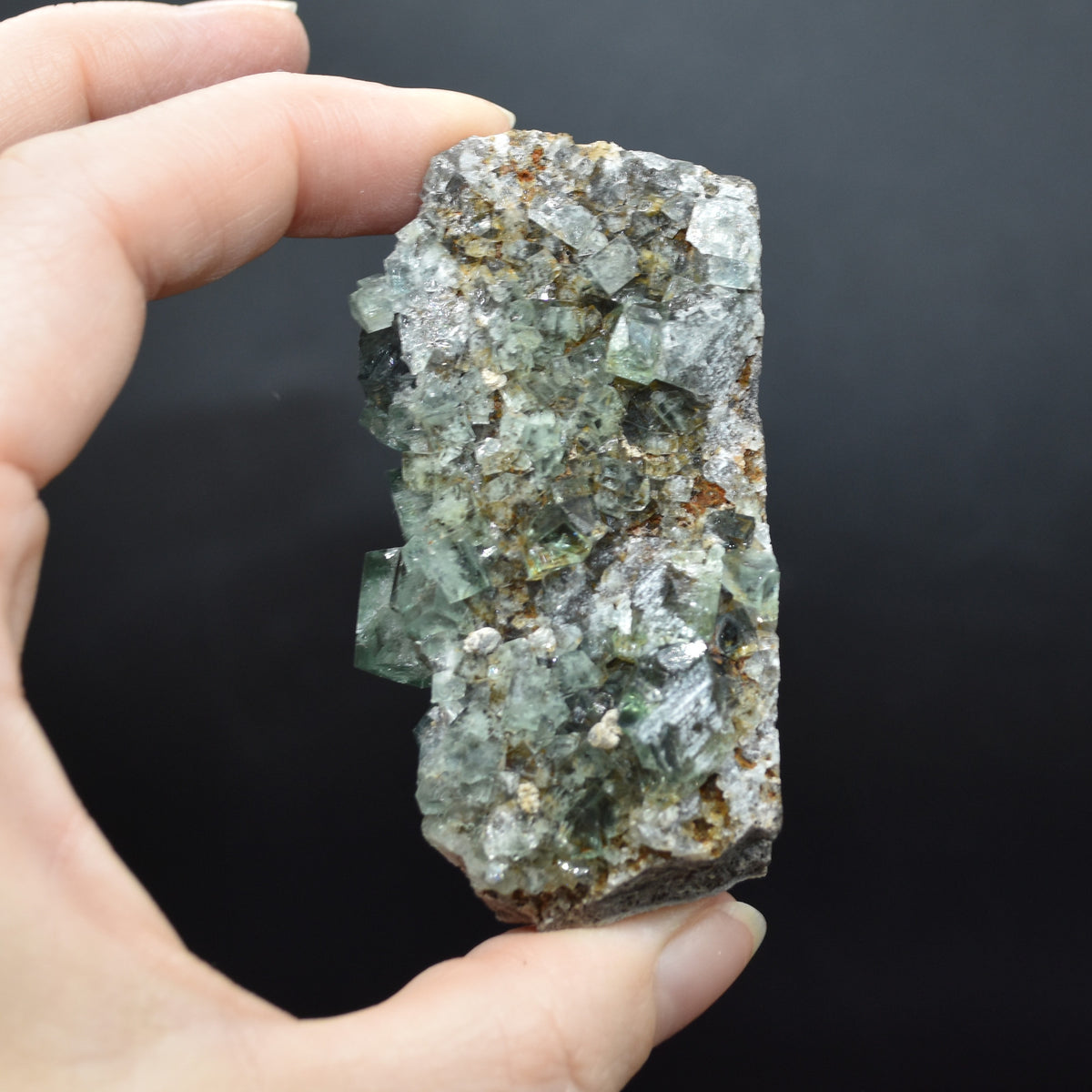 Diana Maria Fluorite Raw Cluster Specimen - Sourced UK - 100 grams #345