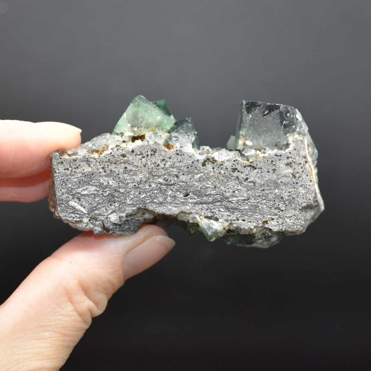 Diana Maria Fluorite Raw Cluster Specimen - Sourced UK - 100 grams #345