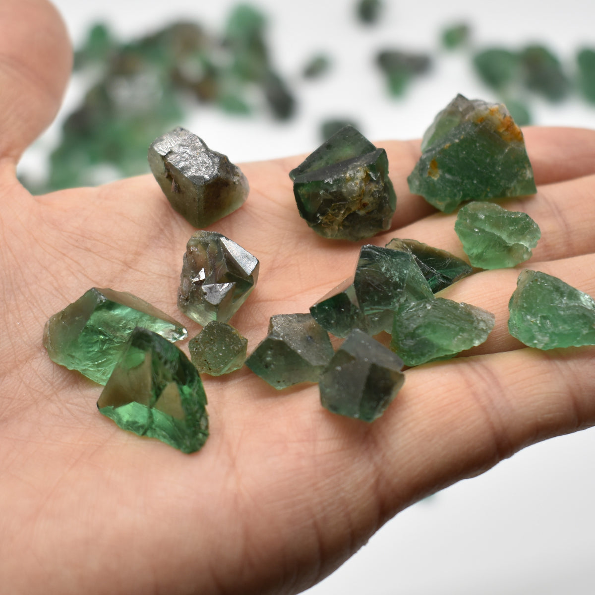 Diana Maria Fluorite Raw Nuggets / Rocks / Specimens - Sourced UK - 30 - 40 grams per pack