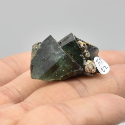 Diana Maria Fluorite Raw Crystal Cluster Specimen - Sourced UK - 2 sizes