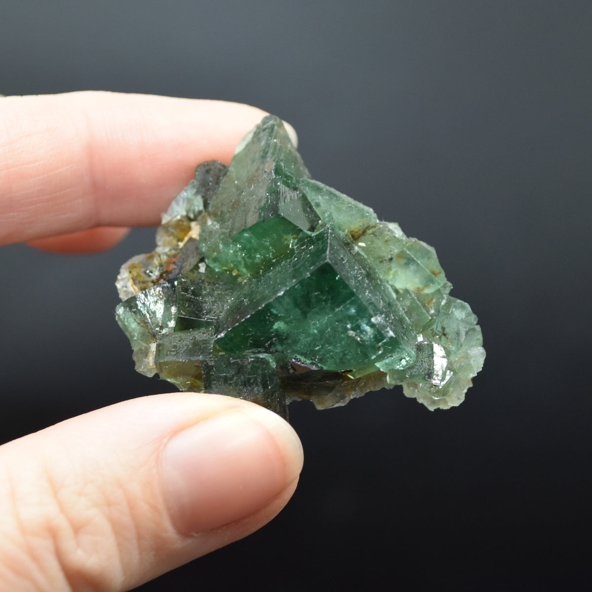 Diana Maria Fluorite Raw Crystal Nuggets, Rocks, Specimens - Sourced UK - 9 sizes available