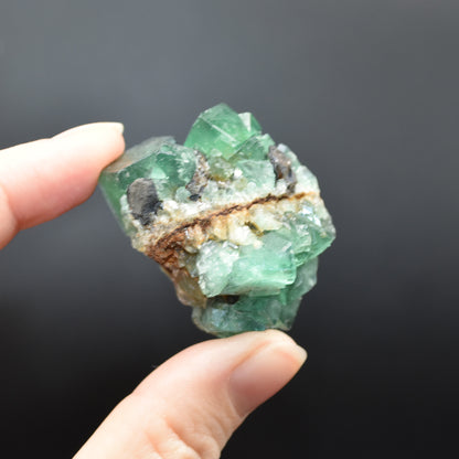 Diana Maria Fluorite Raw Crystal Nuggets, Rocks, Specimens - Sourced UK - 9 sizes available