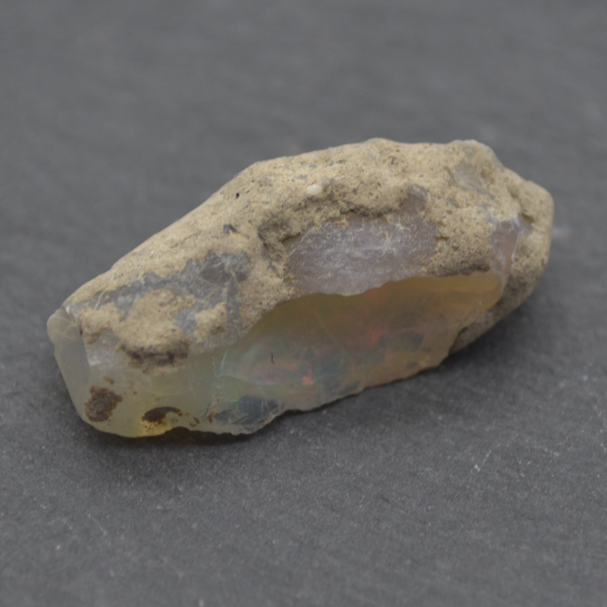 Raw Ethiopian Opal Specimen Rock - 2.8 grams