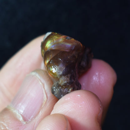 Mexican Rough Raw Fire Agate Specimen Rock - Top Grade - 26ct #07
