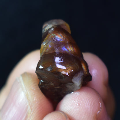 Mexican Rough Raw Fire Agate Specimen Rock - Top Grade - 26ct #07