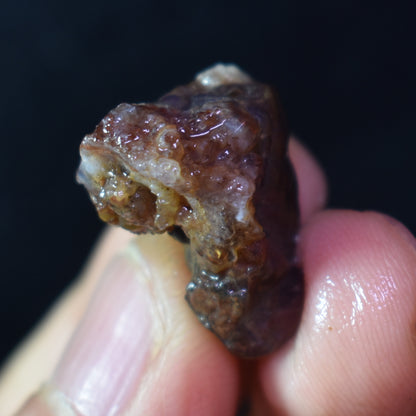 Mexican Rough Raw Fire Agate Specimen Rock - Top Grade - 26ct #07