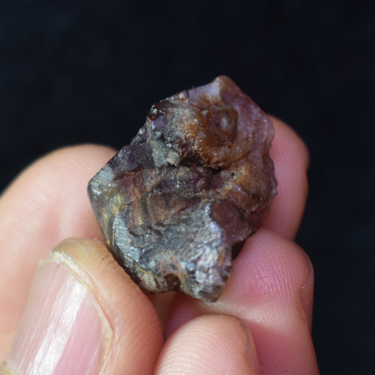 Mexican Rough Raw Fire Agate Specimen Rock - Top Grade - 26ct #07
