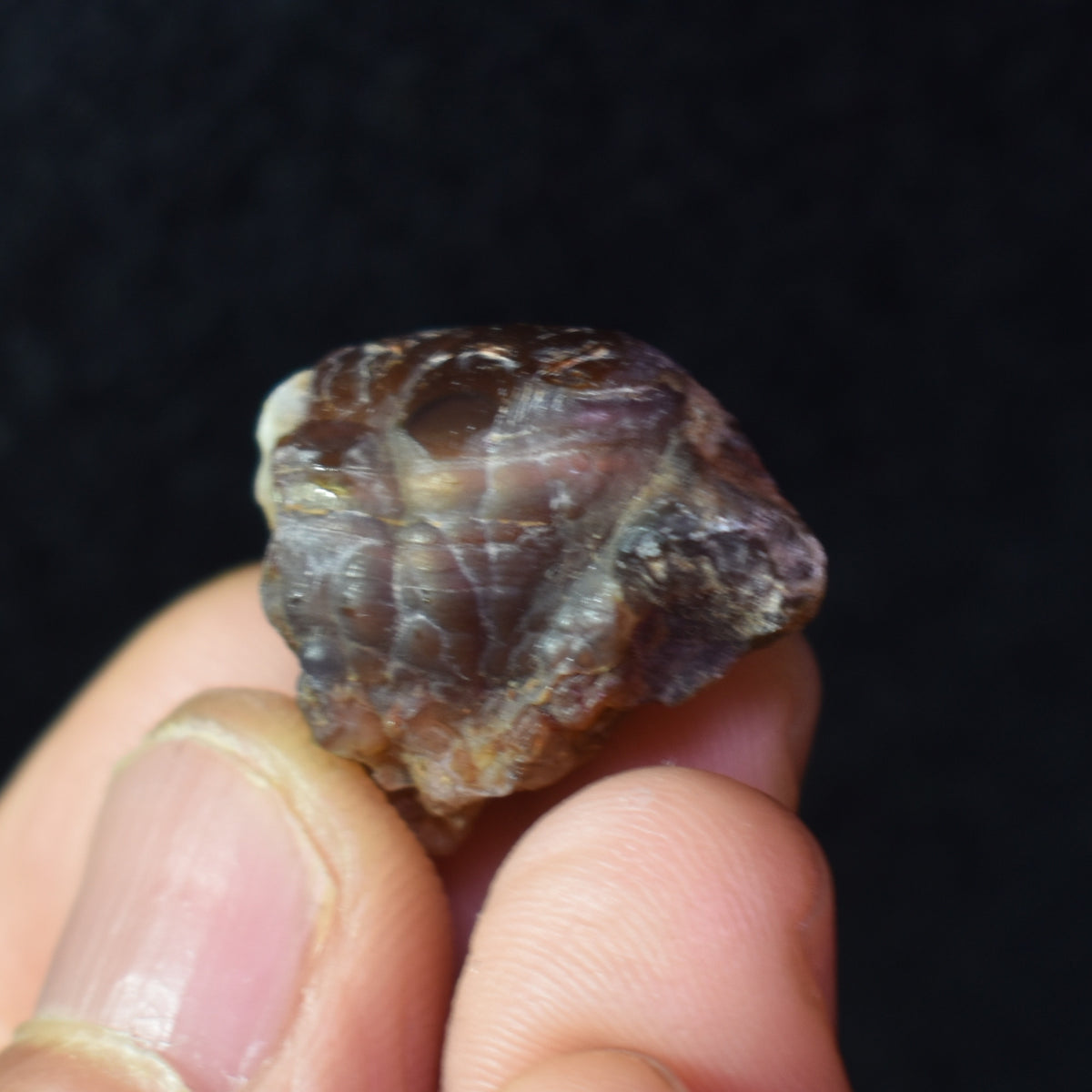 Mexican Rough Raw Fire Agate Specimen Rock - Top Grade - 26ct #07