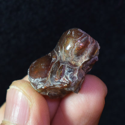 Mexican Rough Raw Fire Agate Specimen Rock - Top Grade - 35ct #08