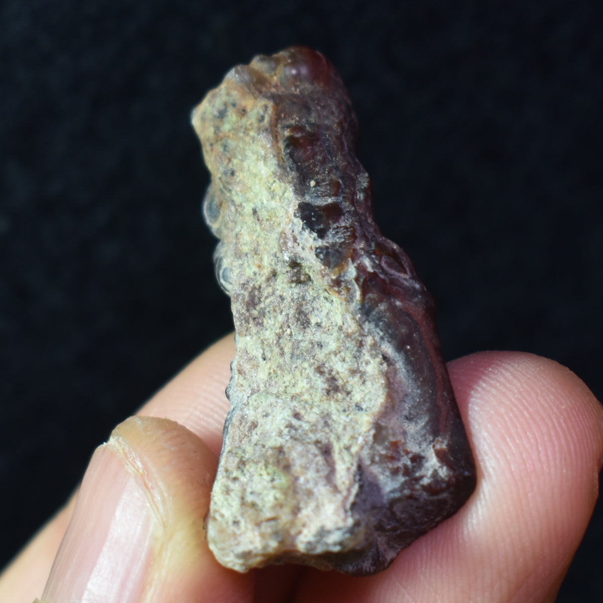 Mexican Rough Raw Fire Agate Specimen Rock - Top Grade - 38ct #13