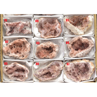 Pink Amethyst Raw Specimen Geode Rock - 1 Count - 80 - 150 grams - Various Sizes - #03