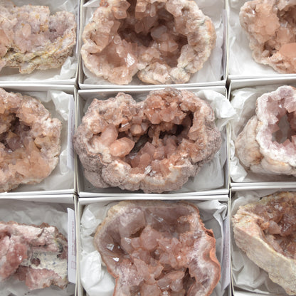 Pink Amethyst Raw Specimen Geode Rock - 1 Count - 80 - 150 grams - Various Sizes - #03