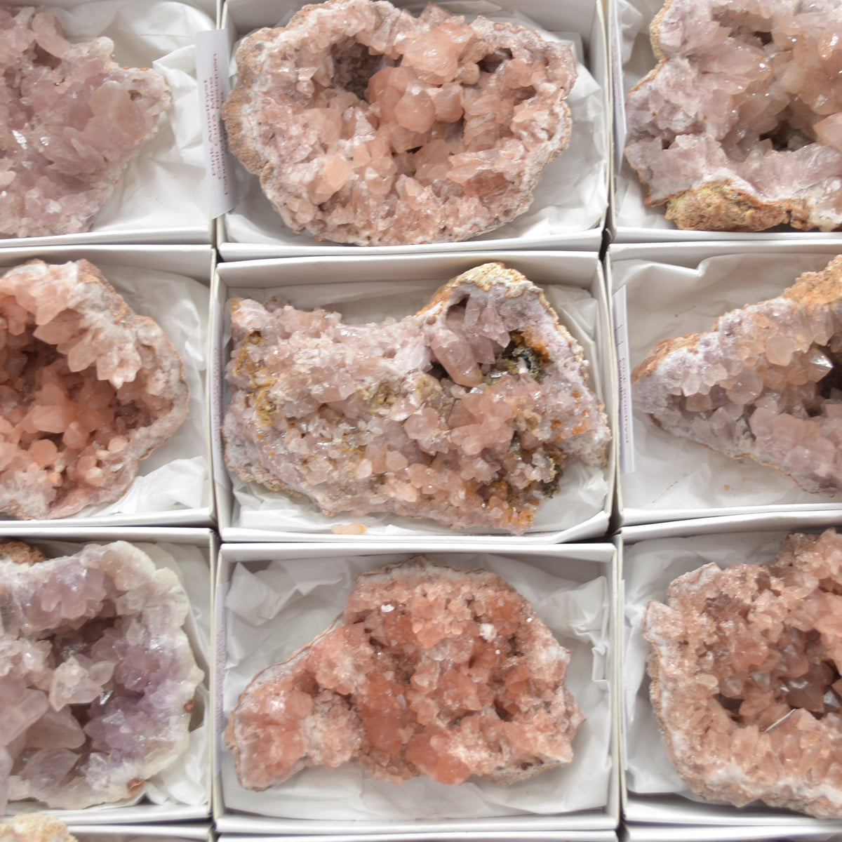 Pink Amethyst Raw Specimen Geode Rock - 1 Count - 70 - 150 grams - Various Sizes - #04