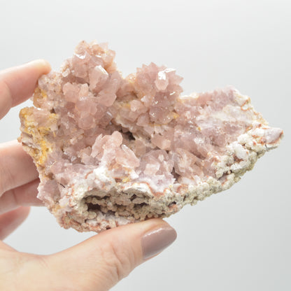 Pink Amethyst Raw Specimen Geode Rock - 10cm - 162 grams - #02