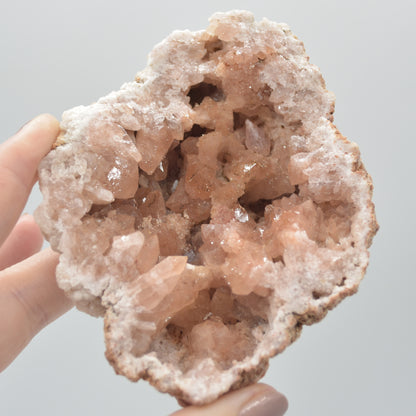Pink Amethyst Raw Specimen Geode Rock - 10.5cm - 244 grams - #04