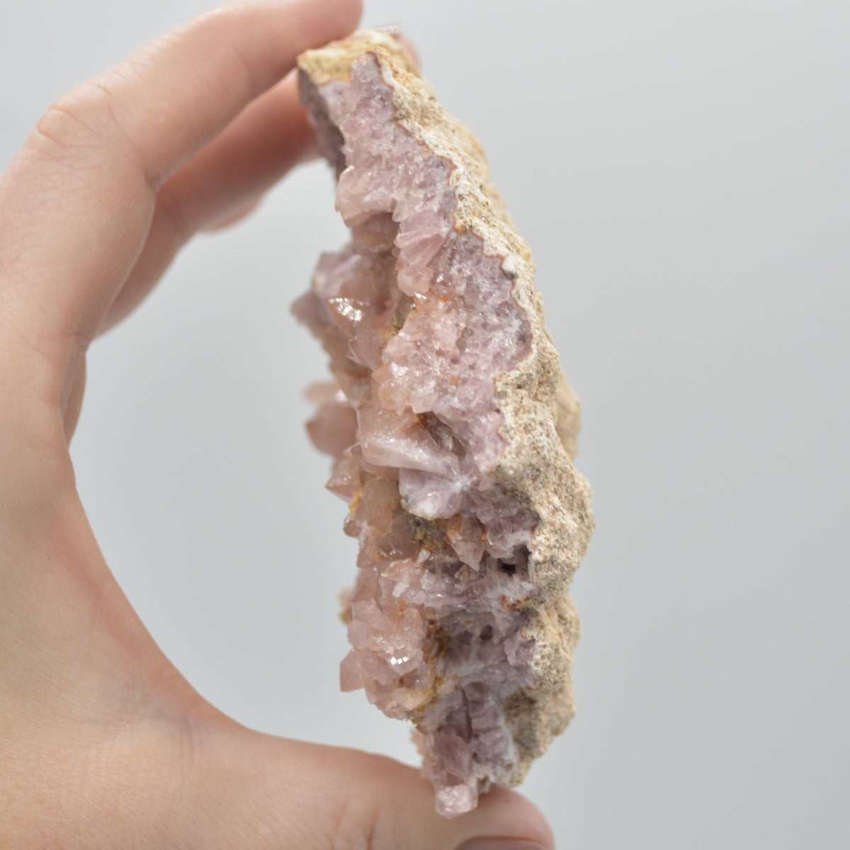 Pink Amethyst Raw Specimen Geode Rock - 10cm - 256 grams - #06