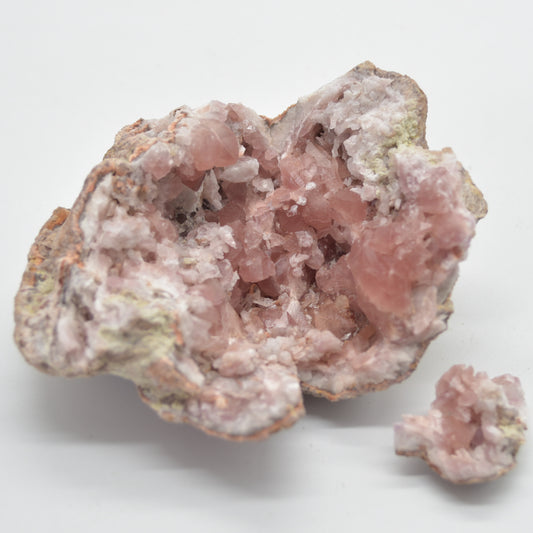 Pink Amethyst Raw Specimen Geode Rock - 8cm - 146 grams - #08