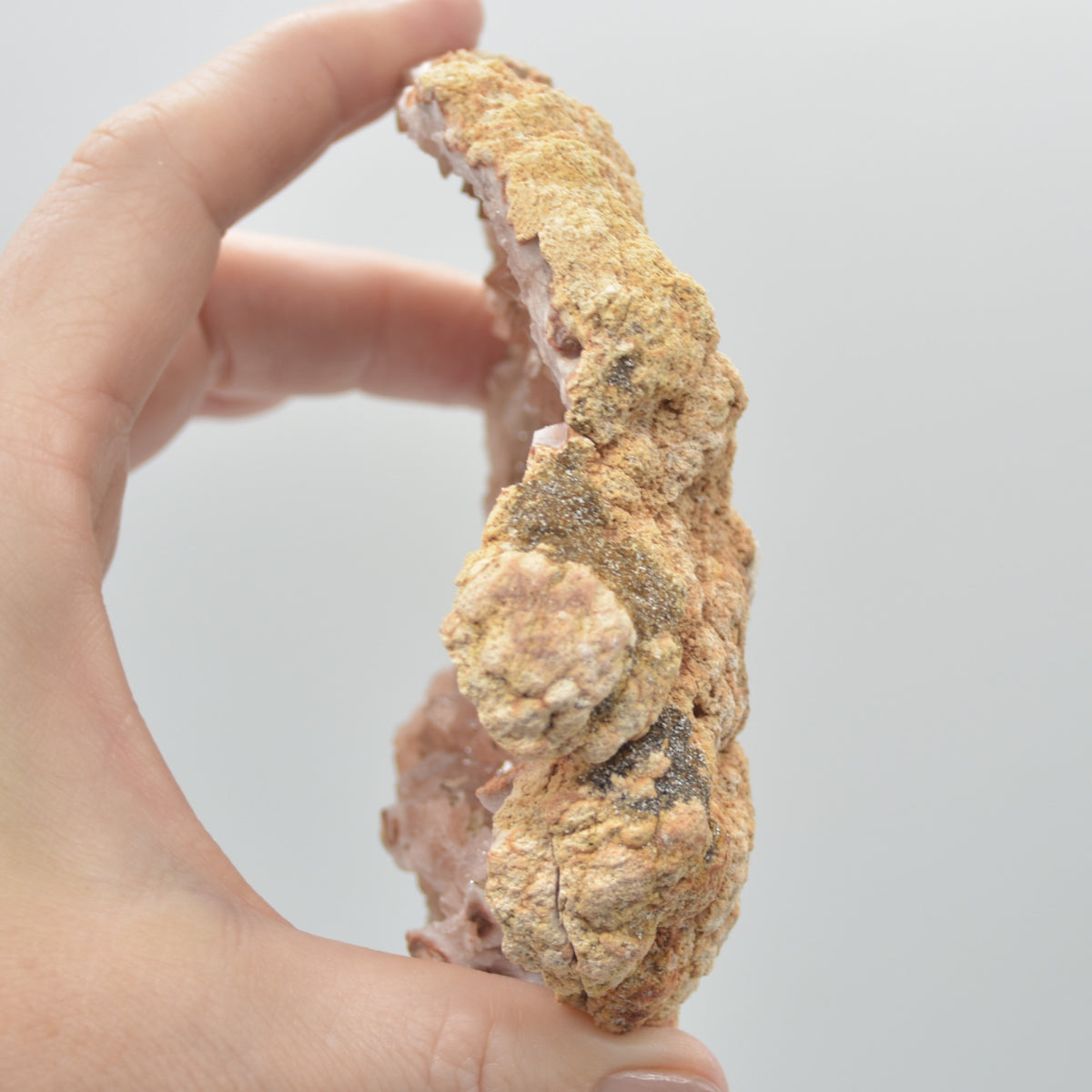 Pink Amethyst Raw Specimen Geode Rock - 10cm - 188 grams - #09