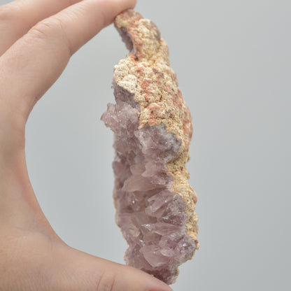 Pink Amethyst Raw Specimen Geode Rock - 10.8cm - 152 grams - #11