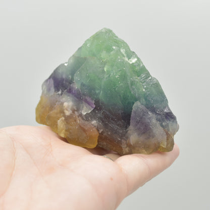 Raw Rainbow Fluorite Freeform - 302 grams #06