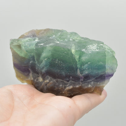 Raw Rainbow Fluorite Freeform - 406 grams #07