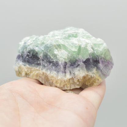 Raw Rainbow Fluorite Freeform - 282 grams #15