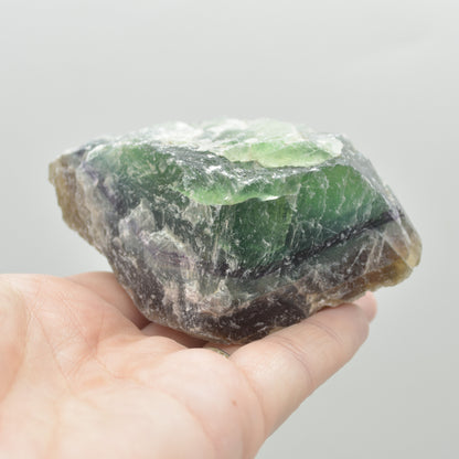Raw Rainbow Fluorite Freeform - 307 grams #17