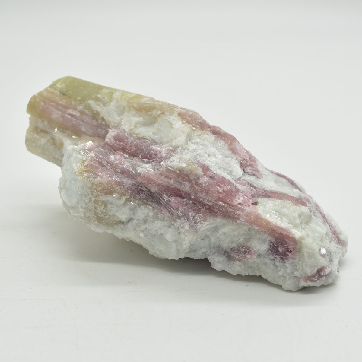 Raw Rubelite - Quartz Matrix with Pink Tourmaline Specimen Rock - 454 grams #01