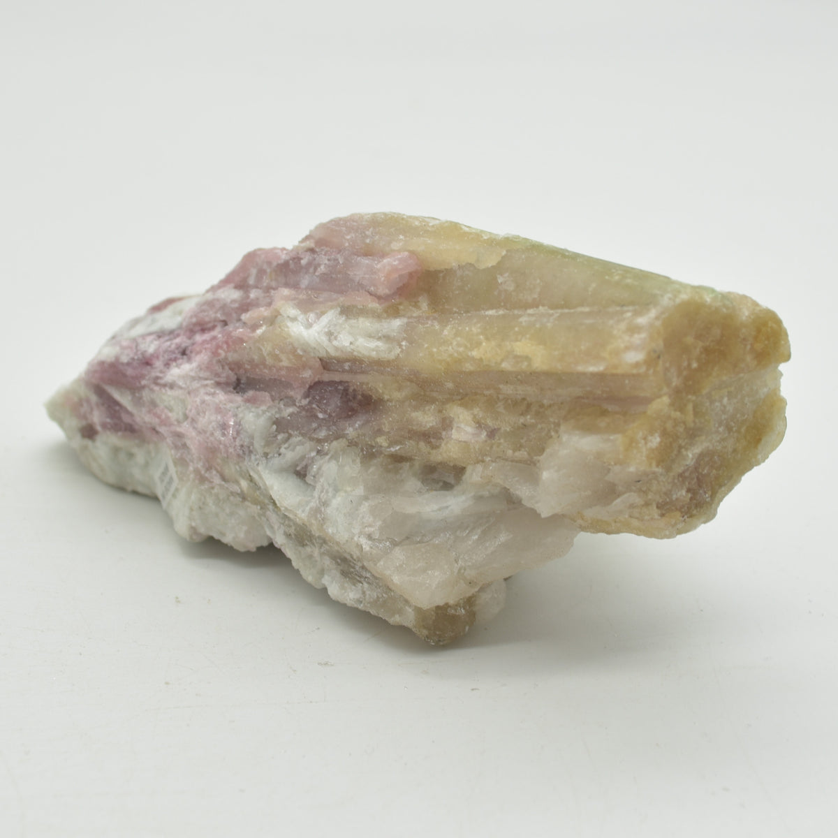 Raw Rubelite - Quartz Matrix with Pink Tourmaline Specimen Rock - 454 grams #01