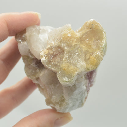 Raw Rubelite - Quartz Matrix with Pink Tourmaline Specimen Rock - 454 grams #01