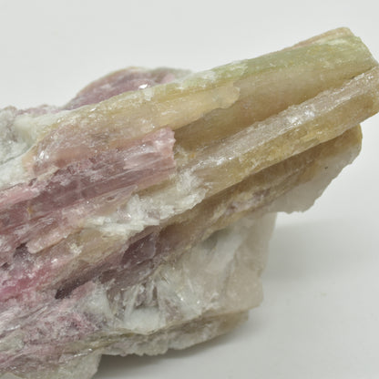 Raw Rubelite - Quartz Matrix with Pink Tourmaline Specimen Rock - 454 grams #01