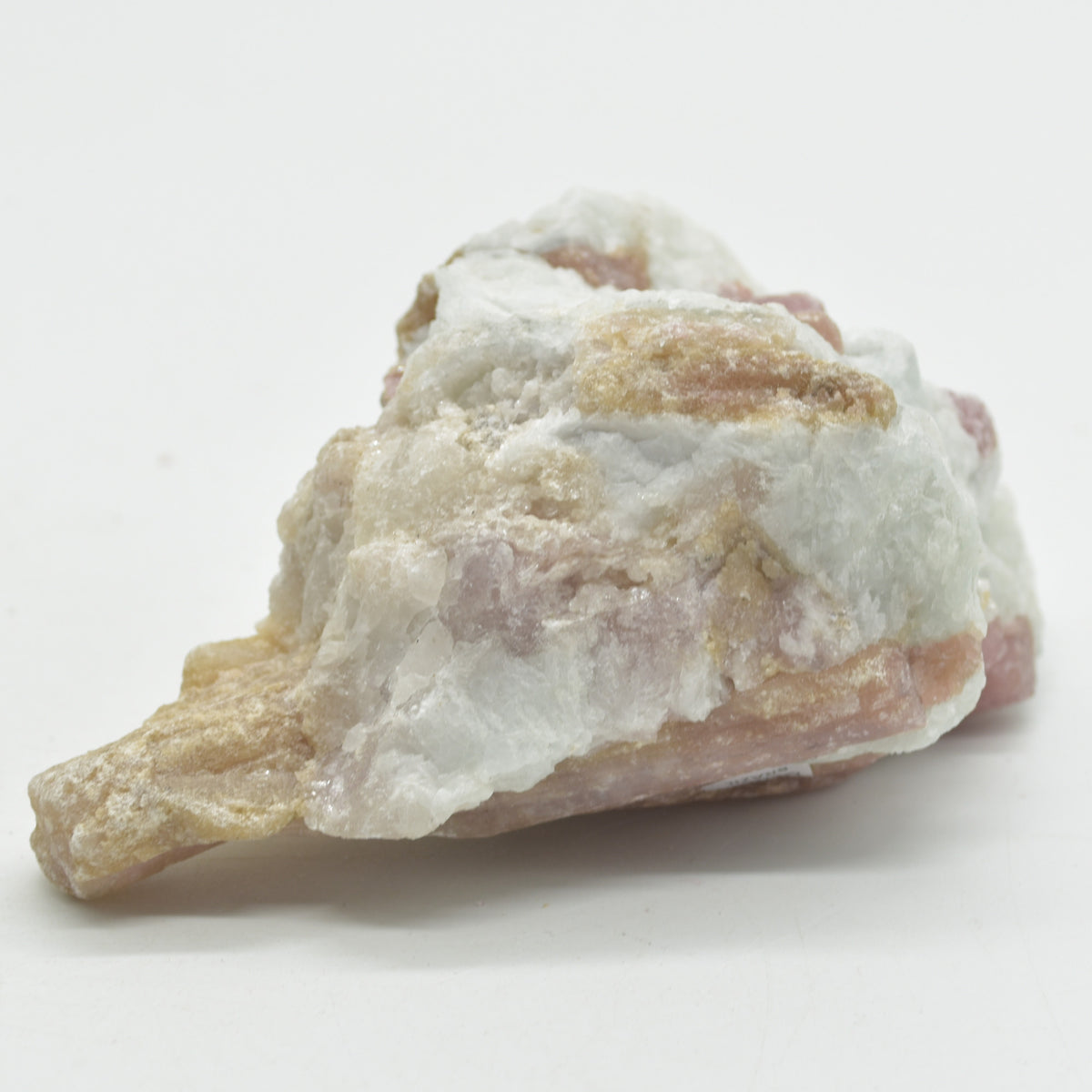 Raw Rubelite - Quartz Matrix with Pink Tourmaline Specimen Rock - 328 grams #14