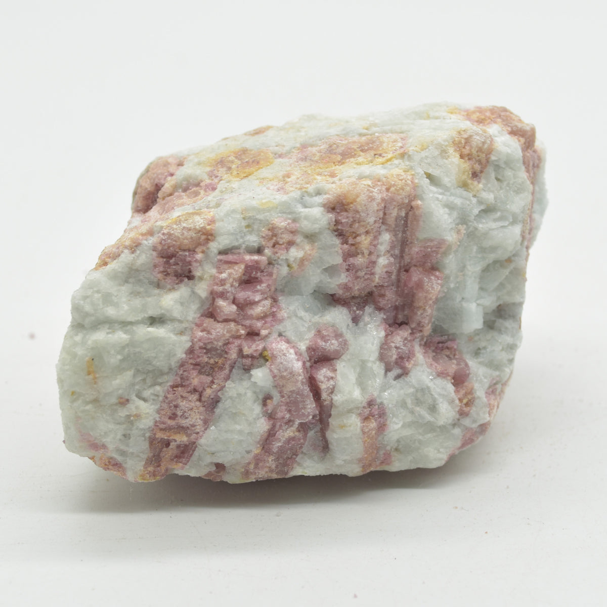 Raw Rubelite - Quartz Matrix with Pink Tourmaline Specimen Rock - 514 grams #23