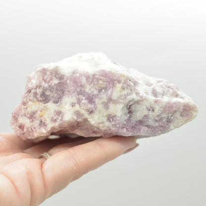 Raw Rubelite - Quartz Matrix with Pink Tourmaline Specimen Rock - 633 grams #27