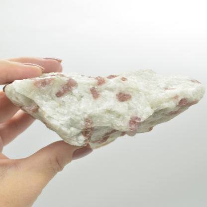 Raw Rubelite - Quartz Matrix with Pink Tourmaline Specimen Rock - 691 grams #28