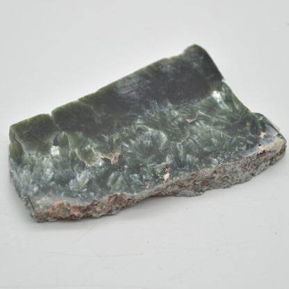 Raw Seraphinite Slice / Specimen Rock - 45 grams
