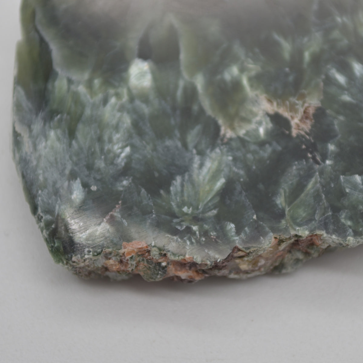 Raw Seraphinite Slice / Specimen Rock - 45 grams