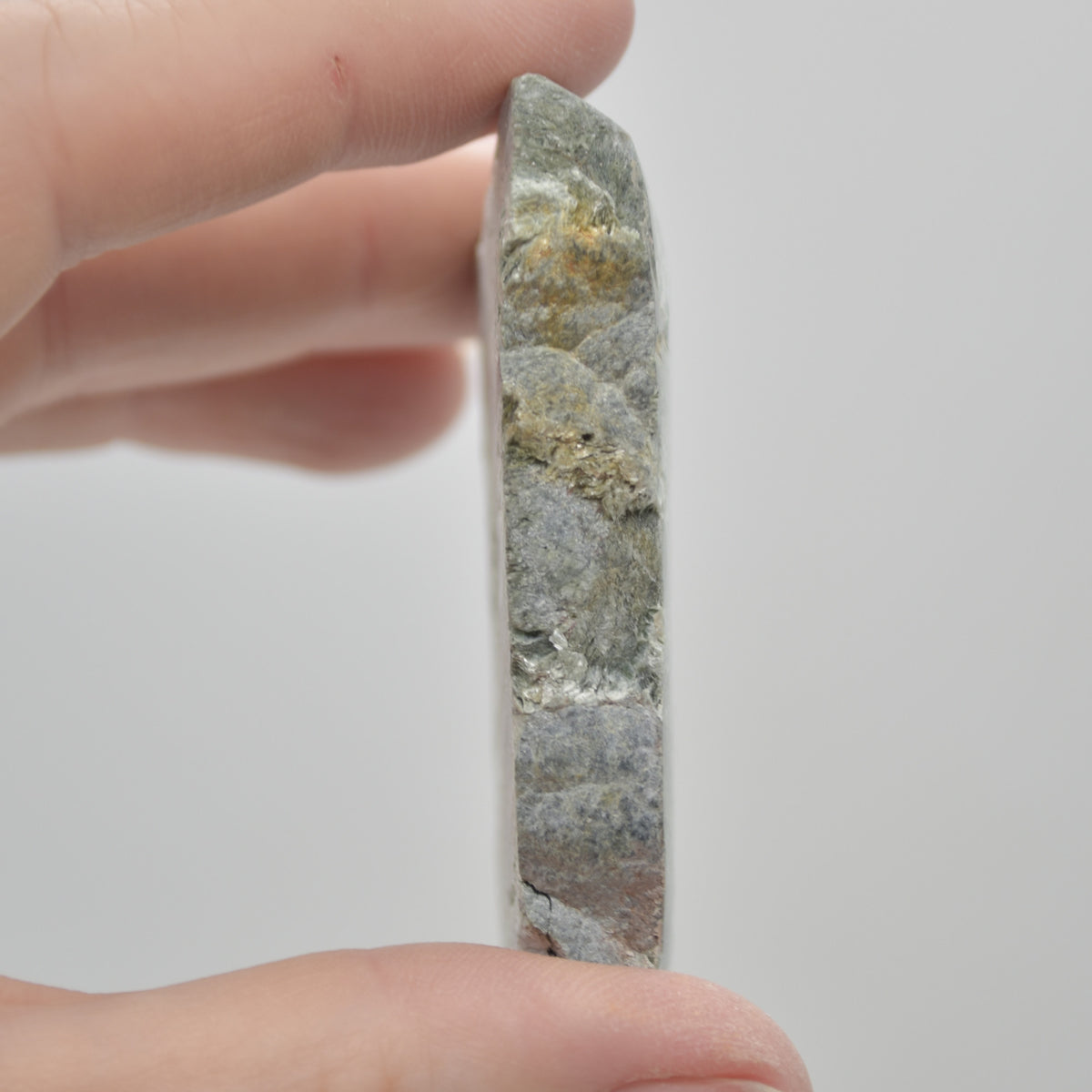 Raw Seraphinite Slice / Specimen Rock - 51 grams