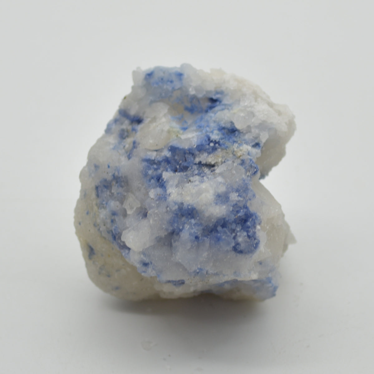 Raw Dumortierite in Quartz Specimen Rock - 79 grams